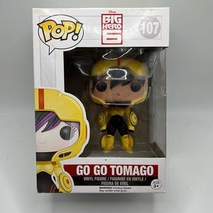 VAULTED Big Hero 6 Go Go Tomago 107 Funko Pop